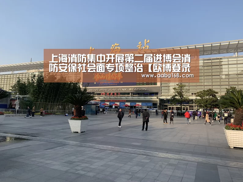 上海消防集中开展第二届进博会消防安保社会面专项整治【欧博登录app】(图3) 欧博登录app
